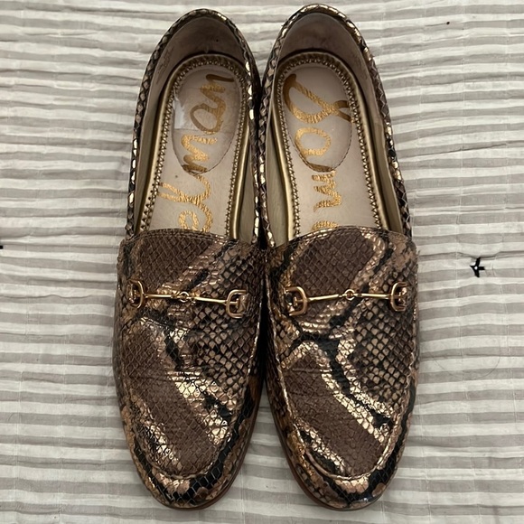 Sam Edelman Shoes - Sam Edelman Loraine in Rose Snake Loafer Size 7.5